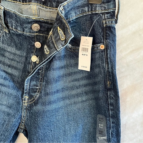 NWT Gap Jeans 4 Straight Leg High Rise - Picture 4 of 7